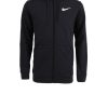 Uomo nike Felpe | Dri-Fit Men'S Full Zip - Black