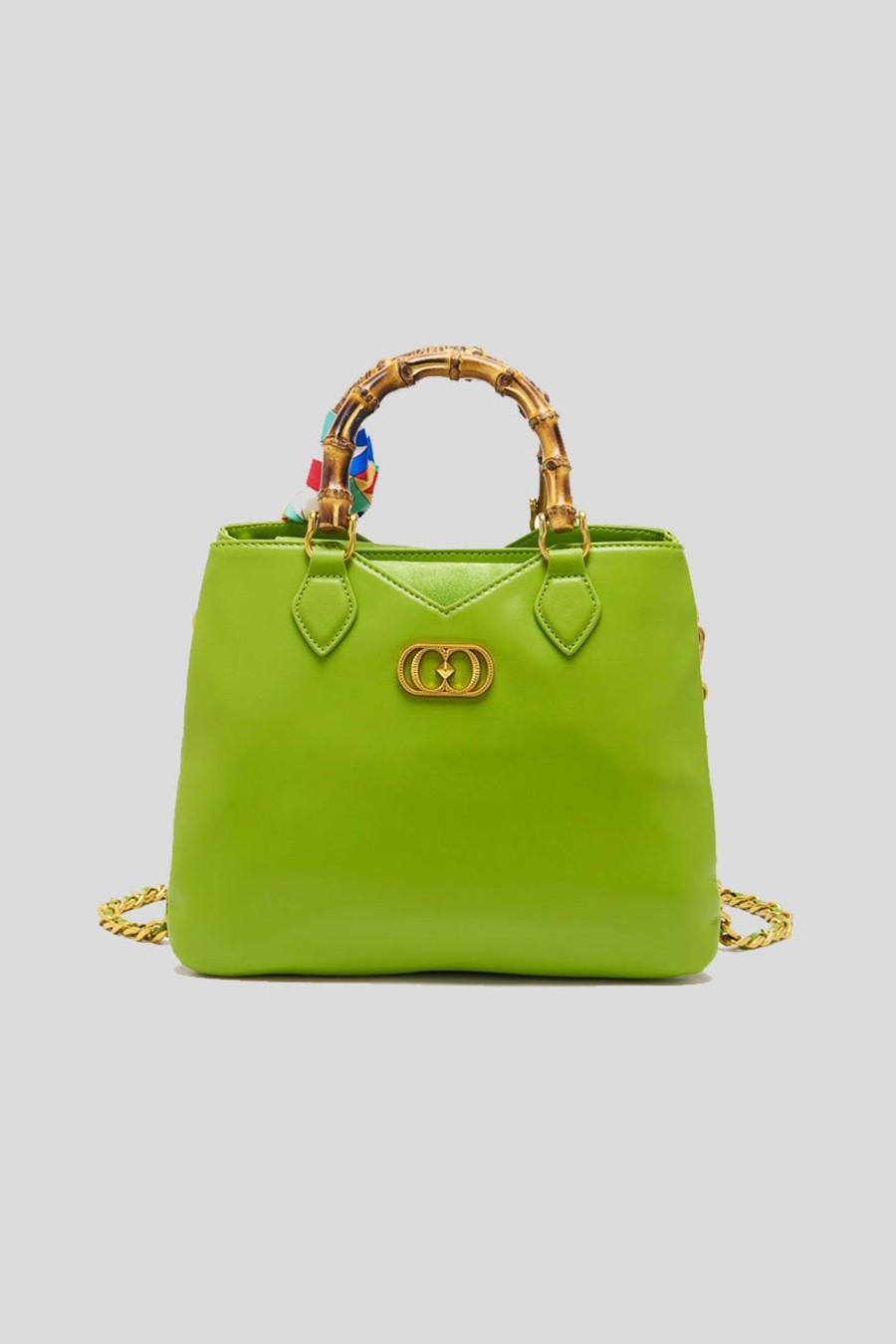 Donna la carrie bag Borse A Mano | Transition Bellows Shopper Leather + Suede - Apple