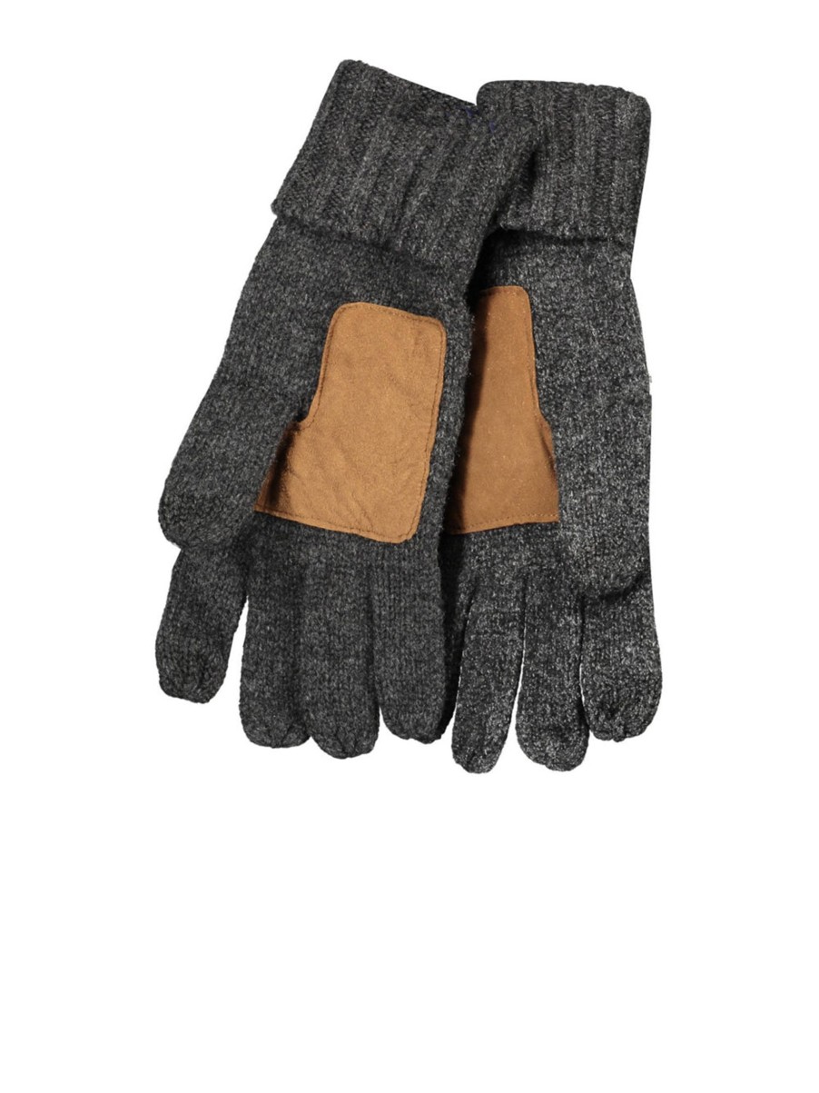 Uomo polo ralph lauren Guanti | Sig Merino Glove - Charcoal