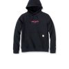 Uomo carhartt Felpe | Force Relaxed Fit Lightweight Graphic Hooded Sweatshirt - Black