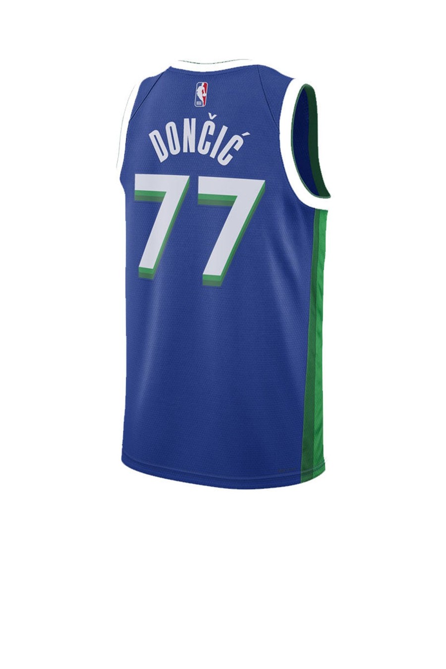 Uomo nike Canotte | Luka Doncic Dallas Mavericks City Edition - Rush Blue