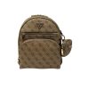 Donna guess Zaini E Marsupi | Power Play Tech Backpack - Latte Logo