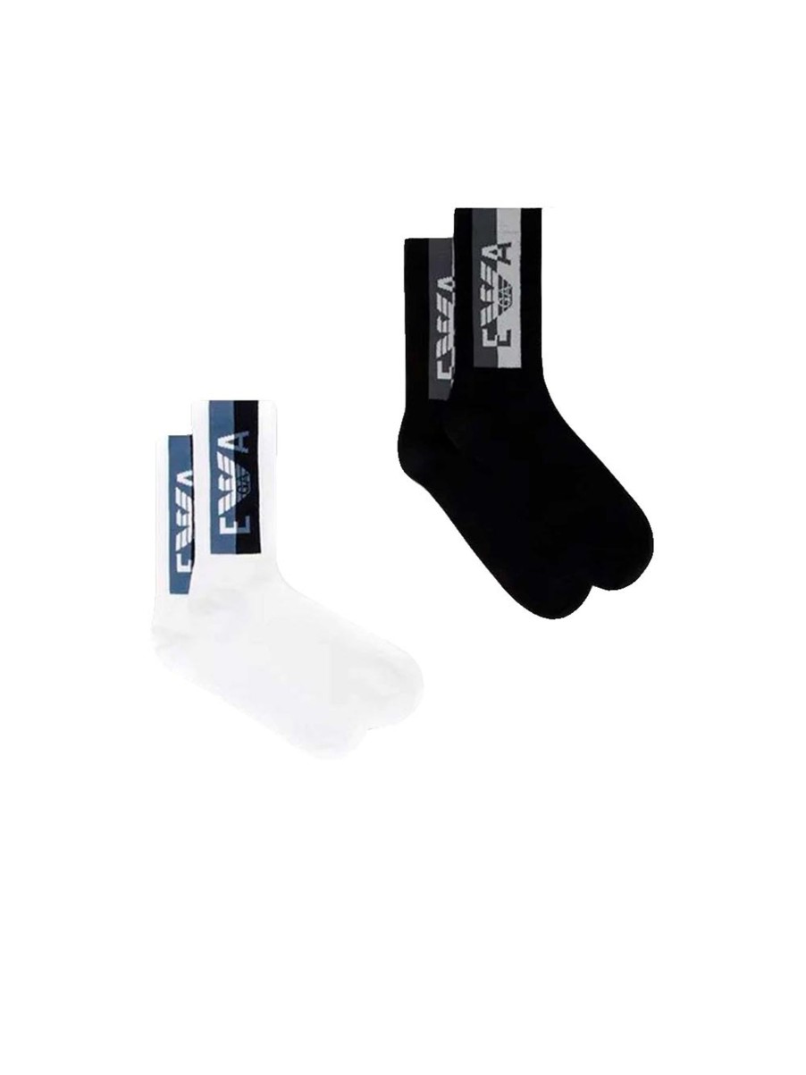 Uomo emporio armani underwear Calzini | Calza 2Pack Corta Socks Set