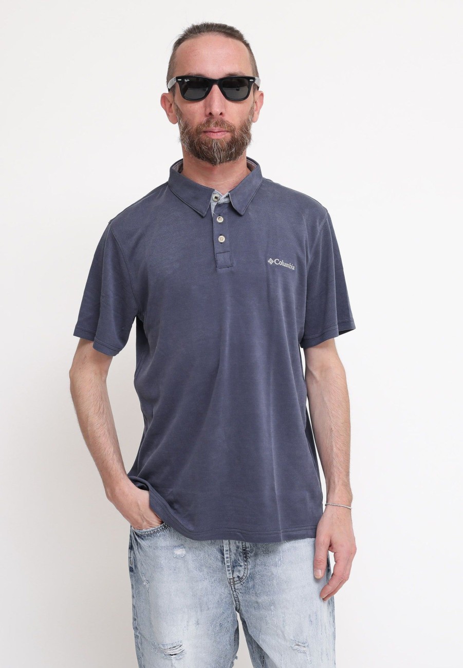 Uomo Columbia Polo | Polo Nelson Point - Collegiate Navy