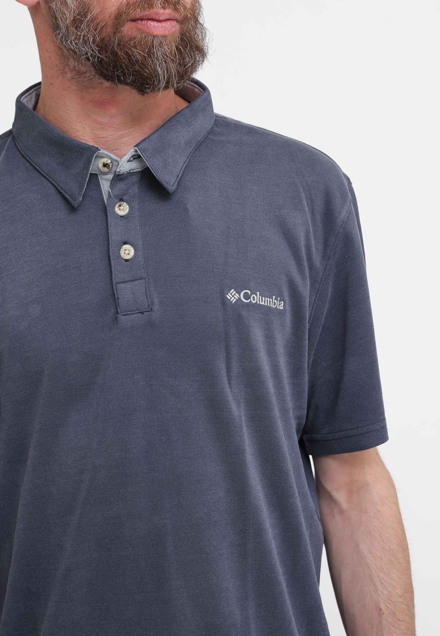 Uomo Columbia Polo | Polo Nelson Point - Collegiate Navy