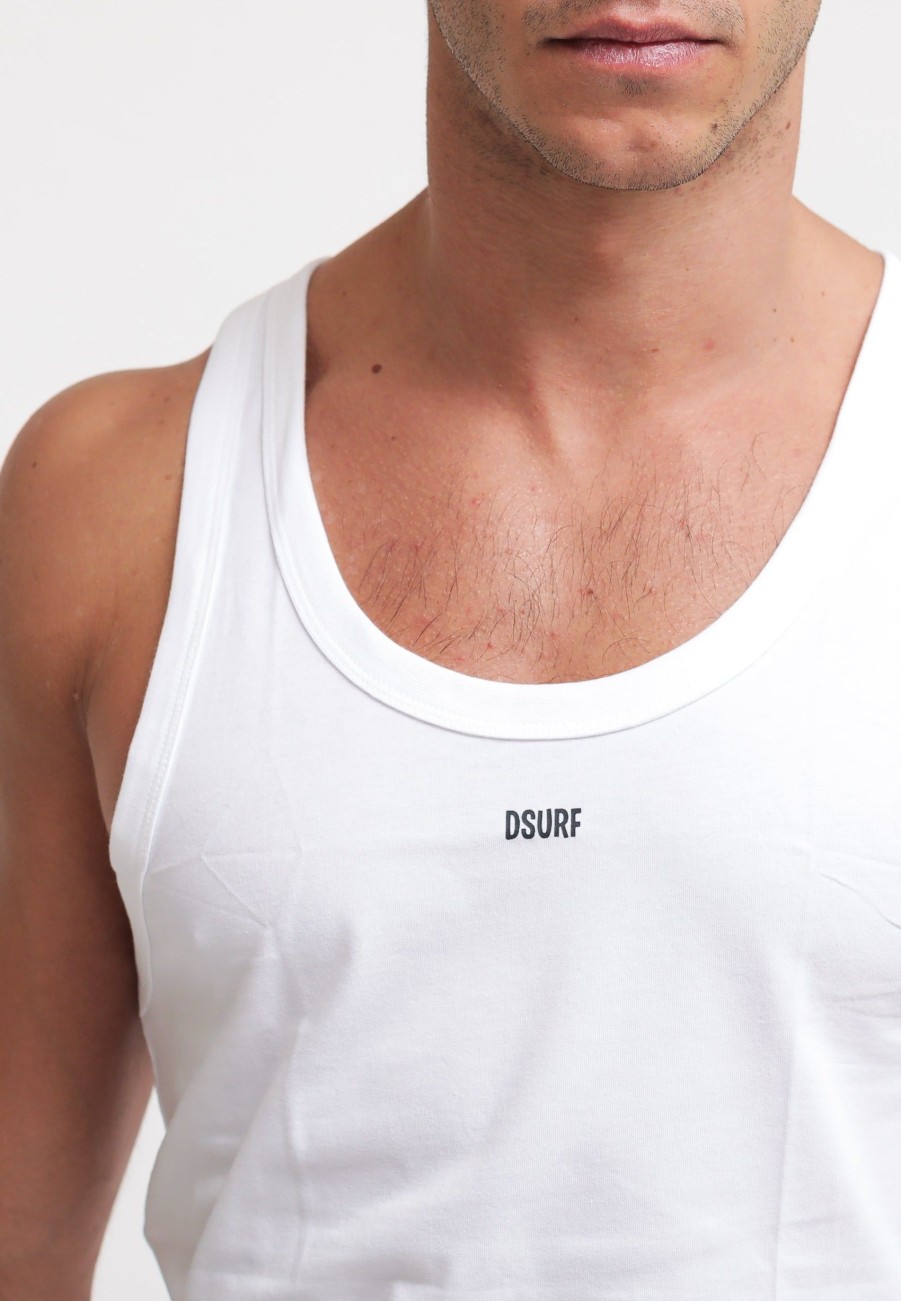 Uomo dsquared2 Canotte | Tank Top - White