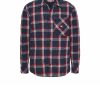 Uomo tommy hilfiger Camicie | Tjm Padded Check Overshirt - Desert Sky Multi