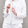 Donna happiness Felpe | Essential Jojo Zip - White