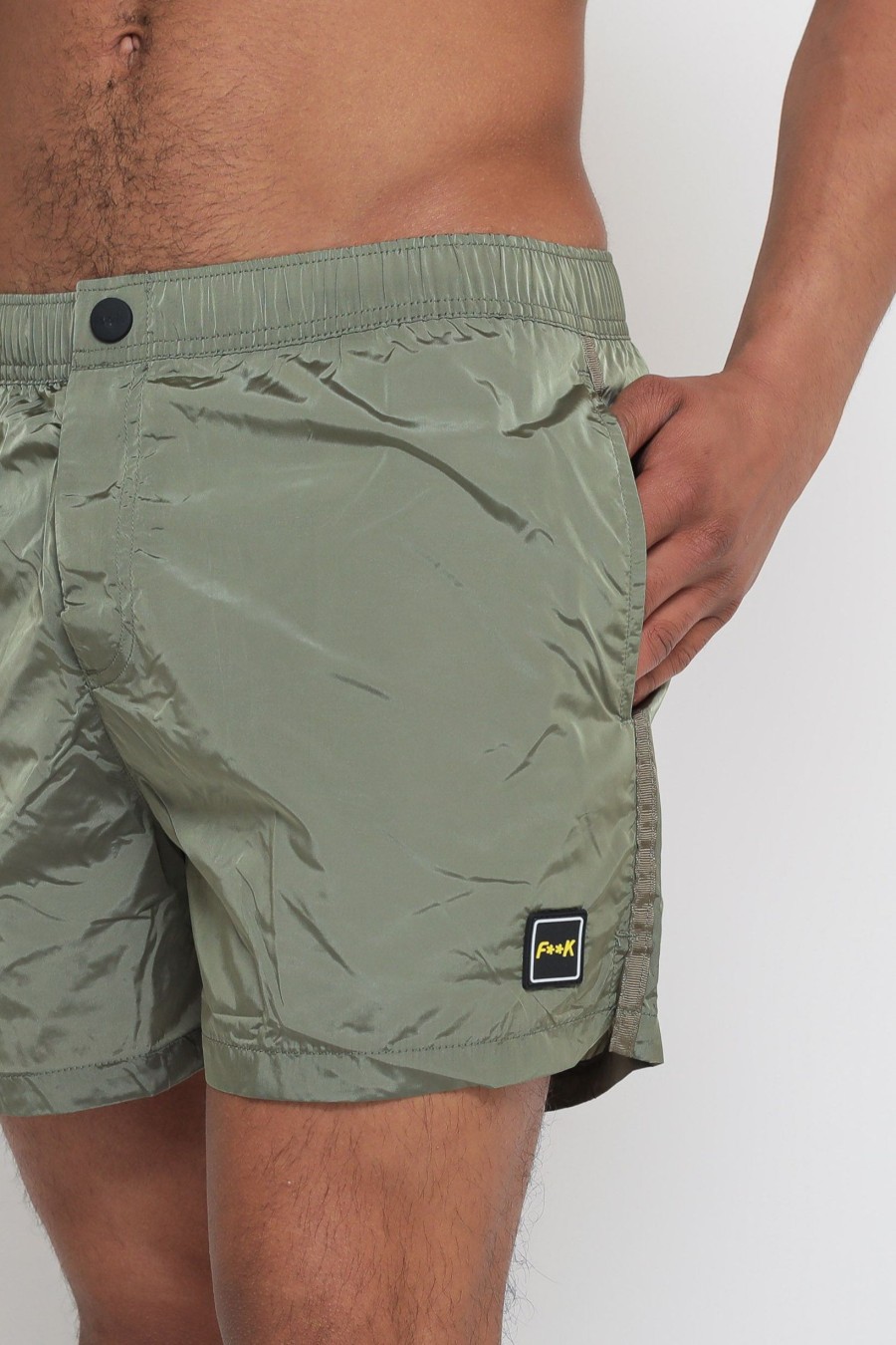 Uomo f**k project Boxer Da Mare | Short - Military Green