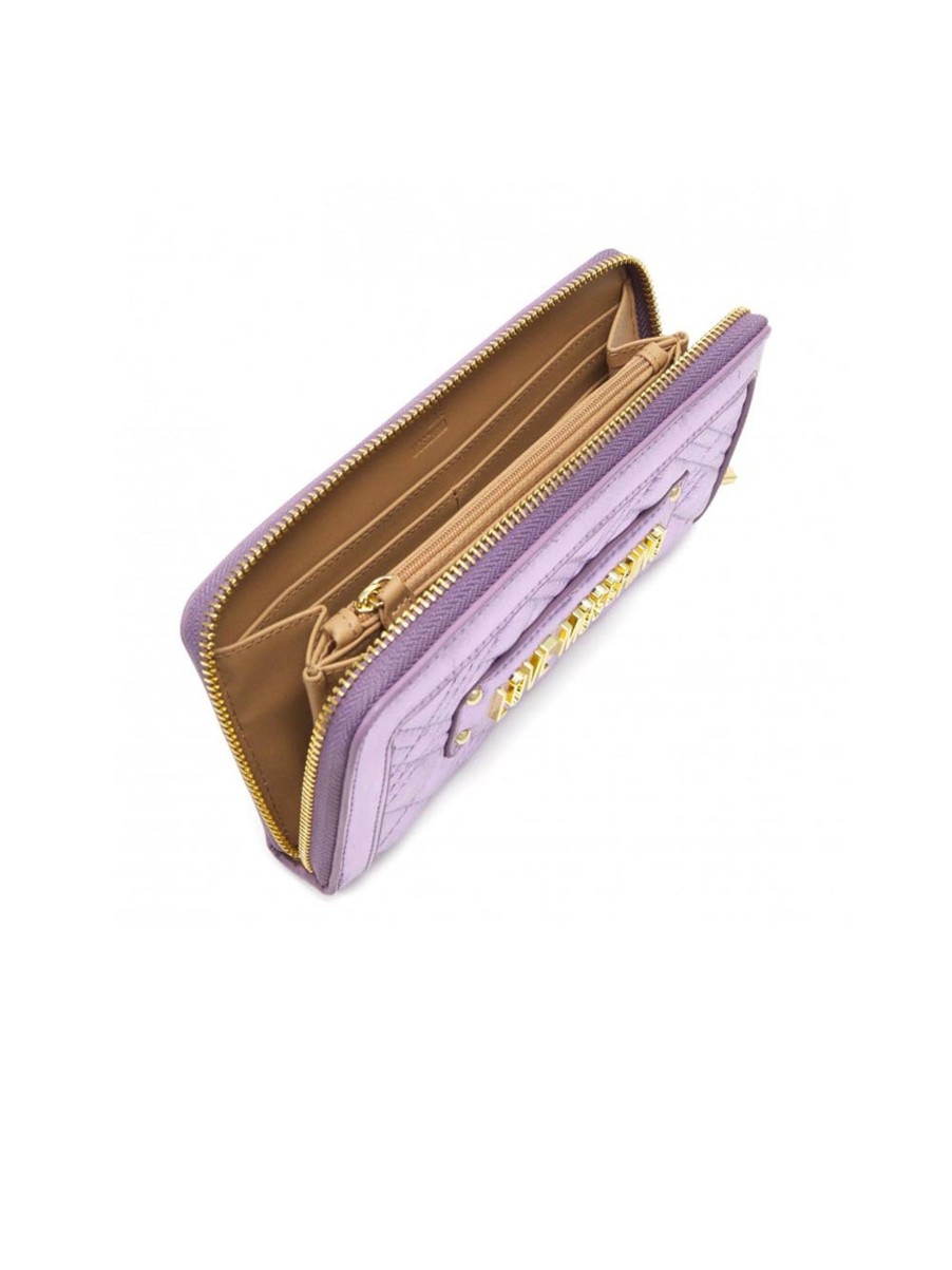 Donna love moschino Portafogli | Portafoglio Quilted Pu - Lavanda