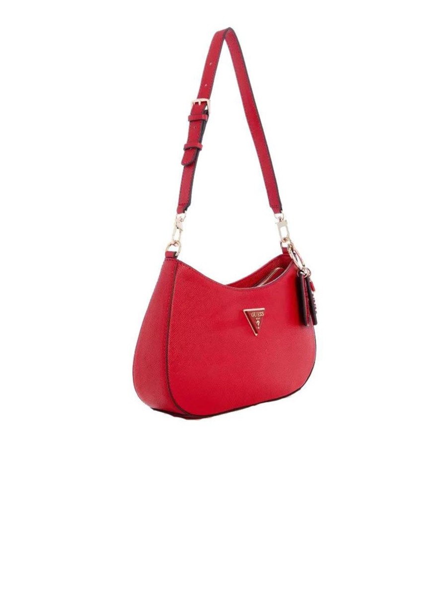 Donna guess Borse | Noelle Top Zip Shoulder Bag - Red