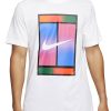 Uomo nike T-Shirt | Court Dri-Fit Men'S Tennis - White