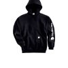 Uomo carhartt Felpe | Loose Fit Midweught Logo Sleeve Graphic Sweatshirt - Black