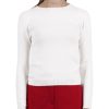 Donna berna Pullover | W Girocollo - Crema