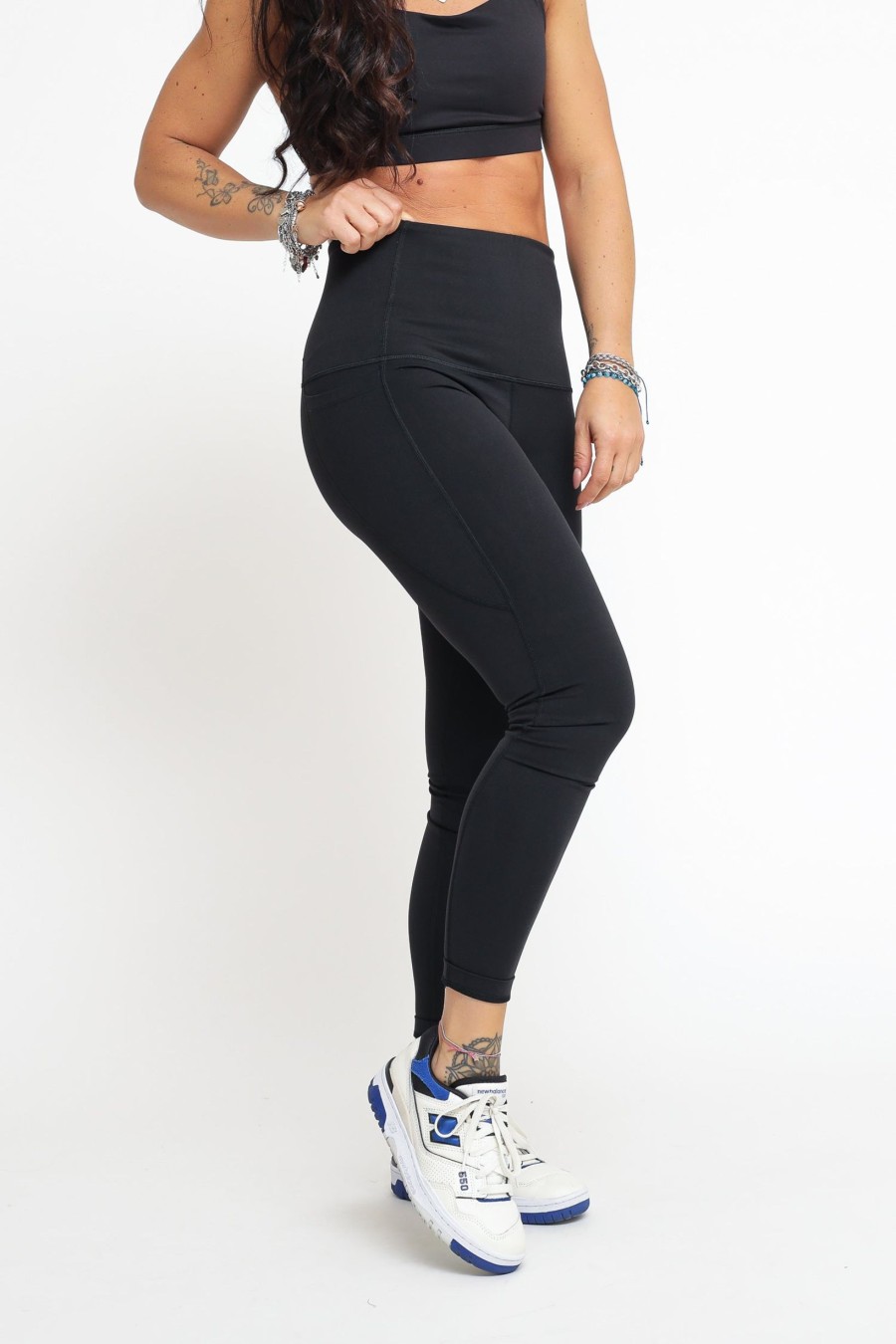 Donna glamorous Leggings | Ladies Legins - Black