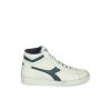 Scarpe diadora | Game L High Waxed - White/Blue Caspian Sea