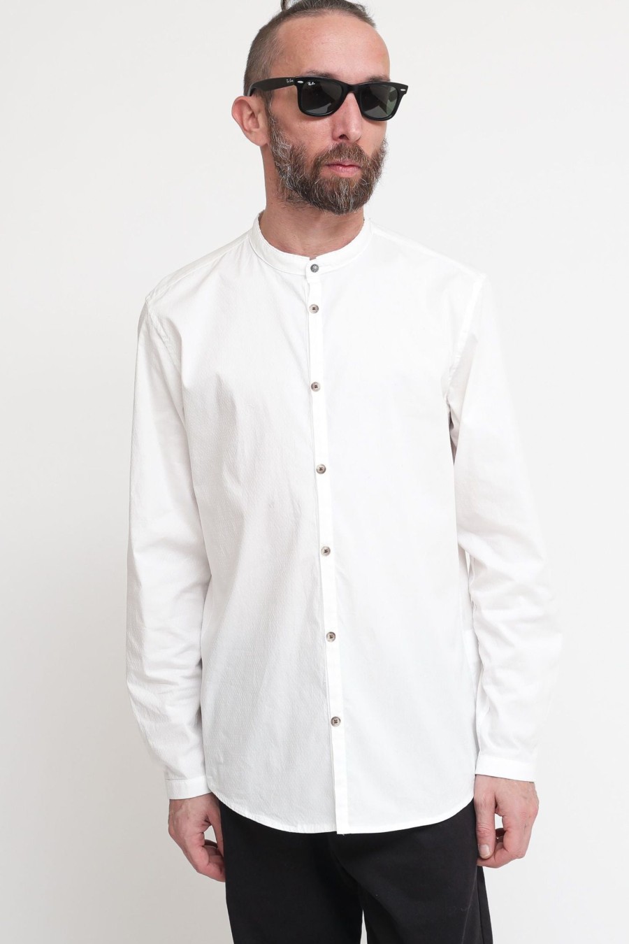 Uomo berna Camicie | Camicia - Bianco