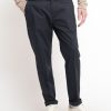 Uomo liu jo uomo Pantaloni | Pantalone Chino Regular Capritela - Dark Blue