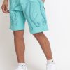 Uomo Octopus Bermuda | Dyed Sweatshort - Acquamarina