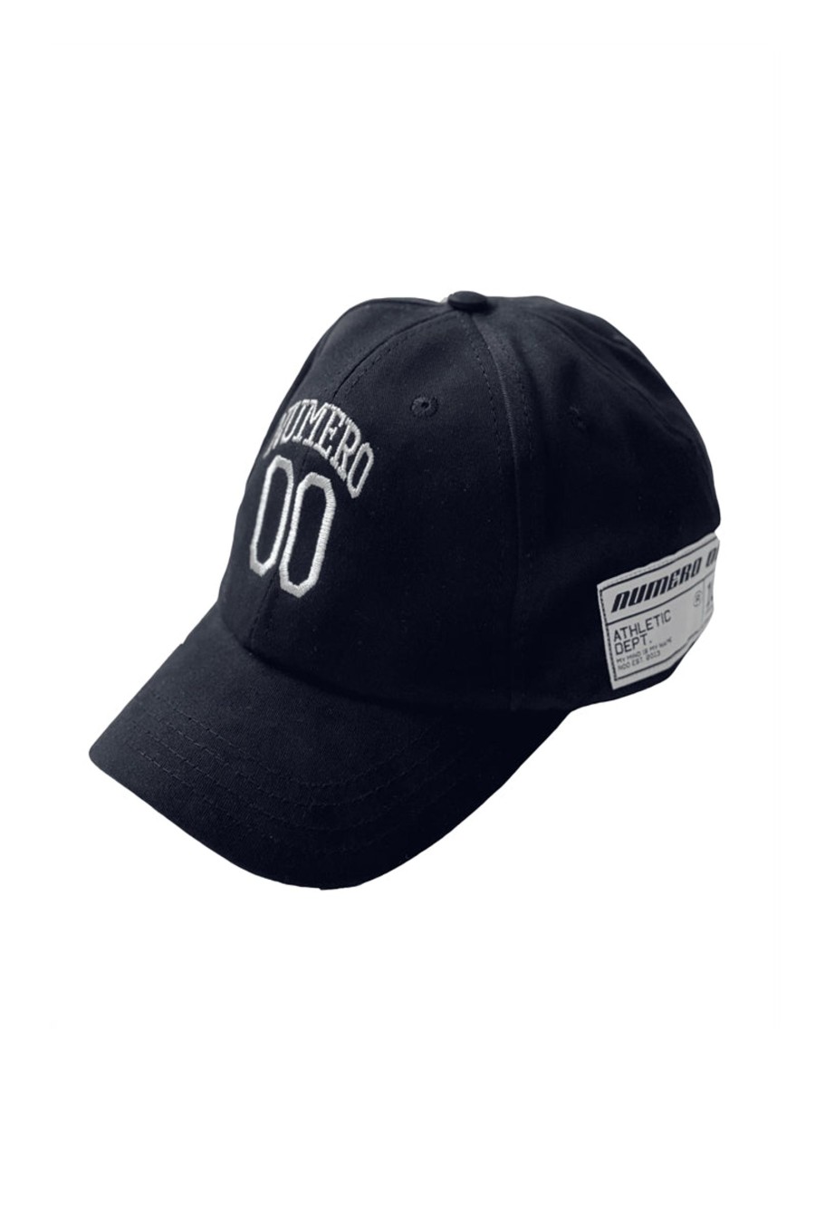 Uomo numero 00 Cappelli | College Cap - Black