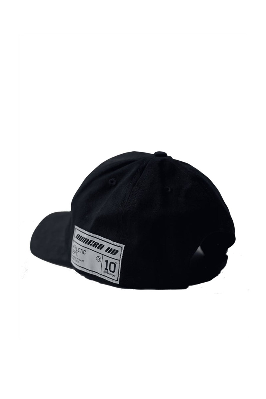 Uomo numero 00 Cappelli | College Cap - Black