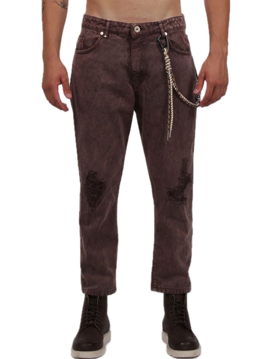 Uomo berna Pantaloni | M Pantalone Bull Carrot - Moro