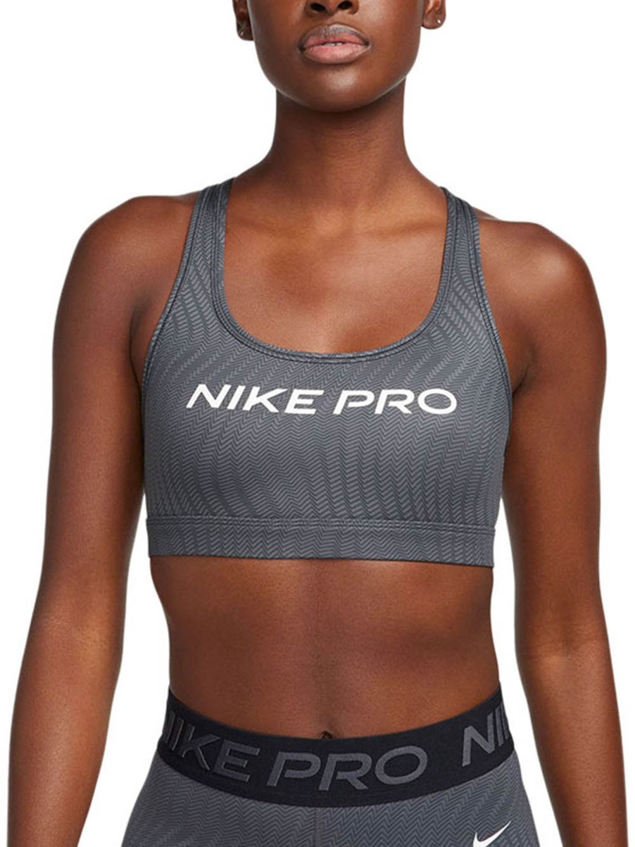 Donna nike Top | Pro Swoosh Light Support - Anthracite