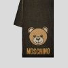 Donna moschino Sciarpe | Sciarpa Maglia 30X190 - Black