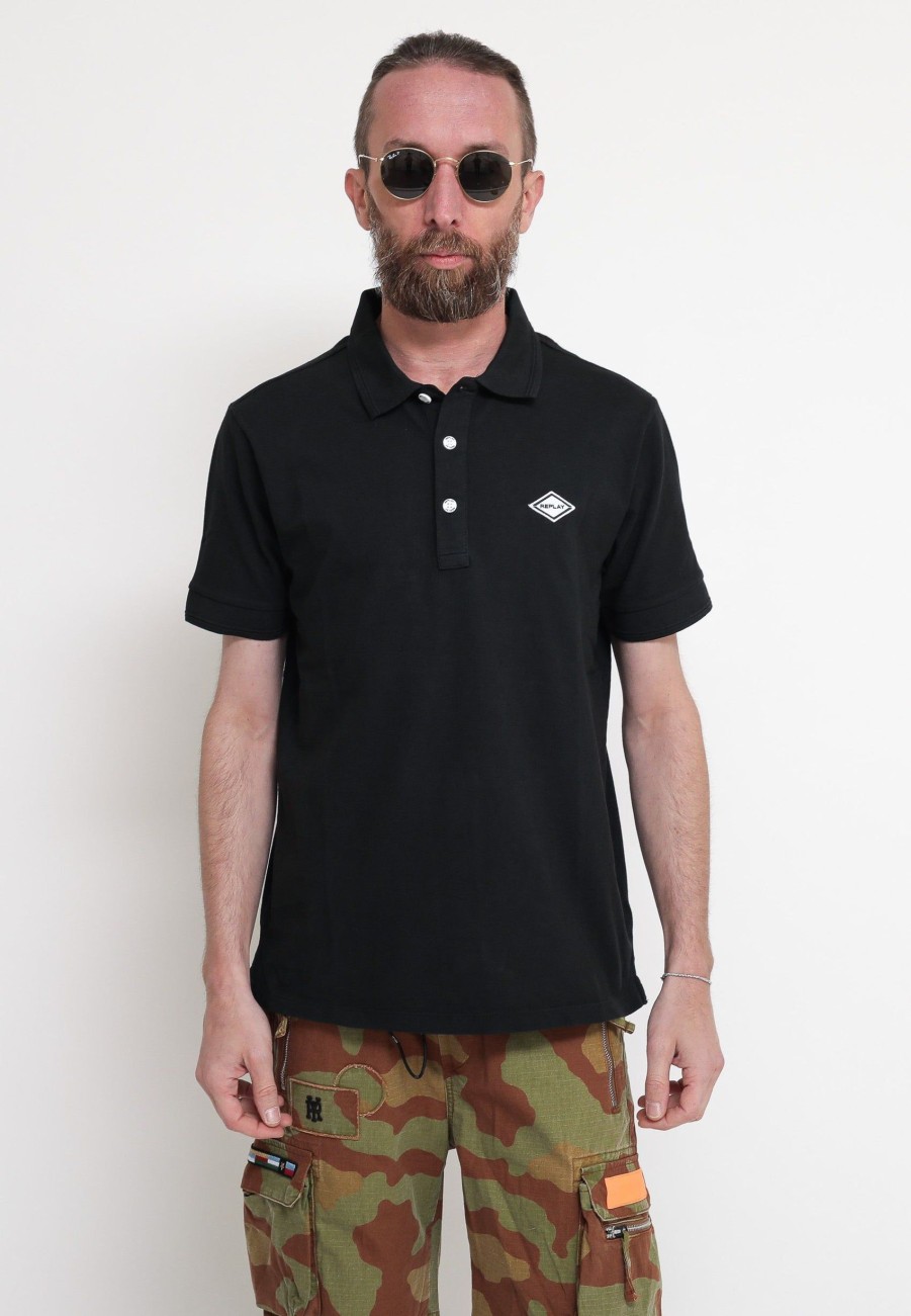 Uomo replay Polo | Polo - Nero