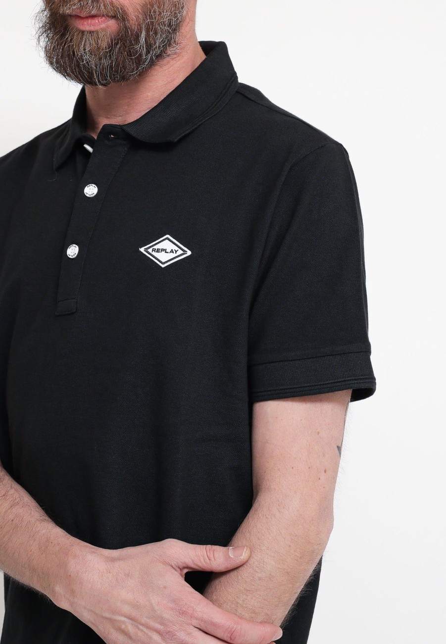 Uomo replay Polo | Polo - Nero