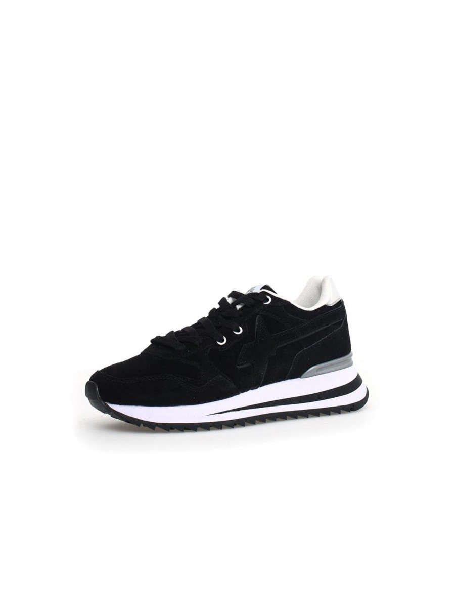 Scarpe W6YZ | Yak-W. Suede Stripe Sole - Black