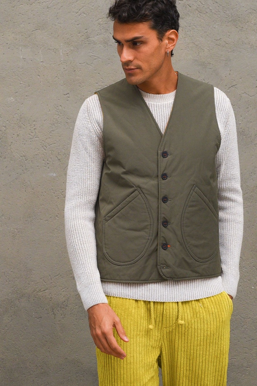 Uomo berna Gilet | Gilet Uomo - Colore Unico