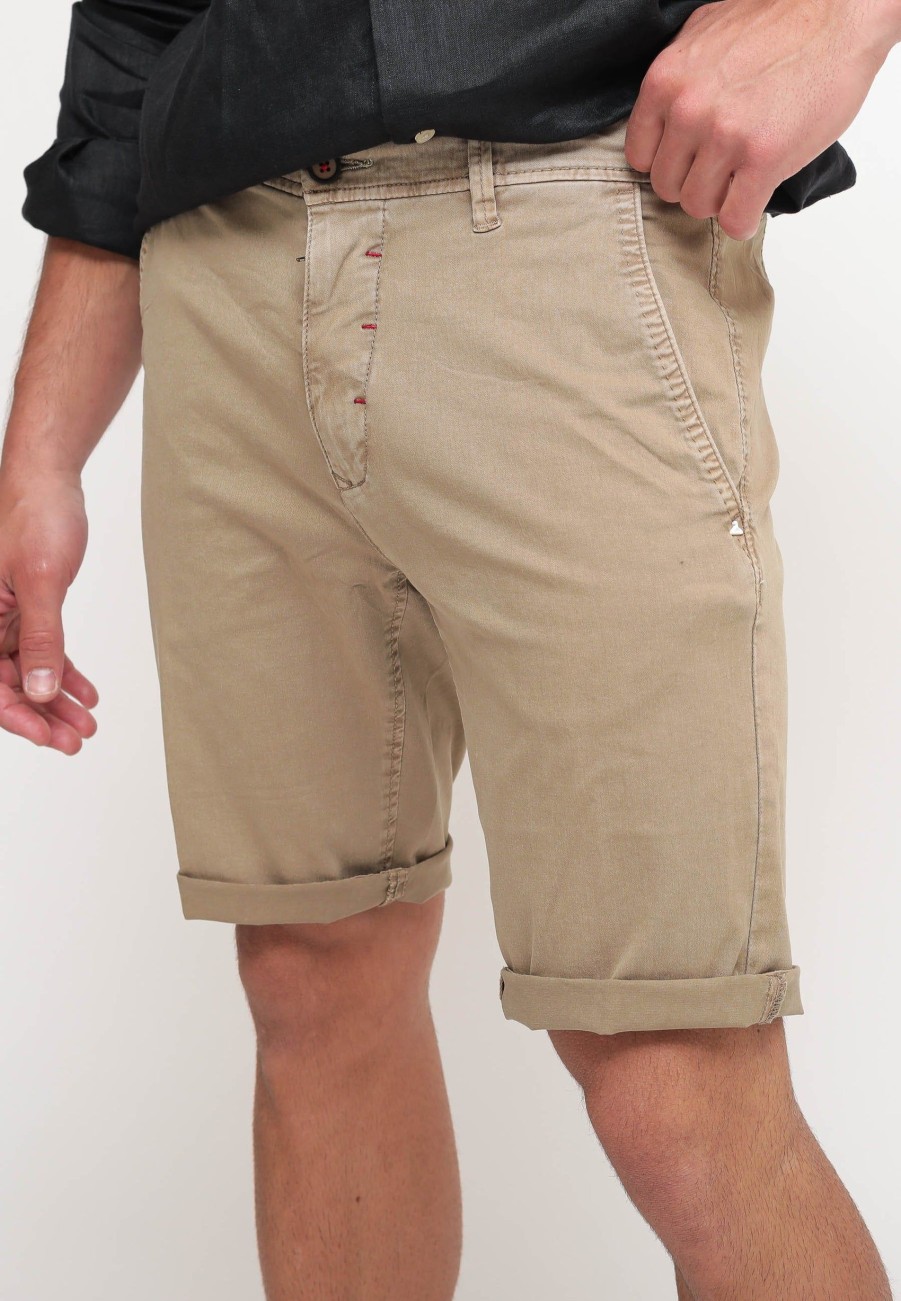 Uomo berna Bermuda | Bermuda Chinos - Beige