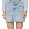 Donna tommy hilfiger Gonne | Mom Cut Out Wb Uh Skirt - Denim Light