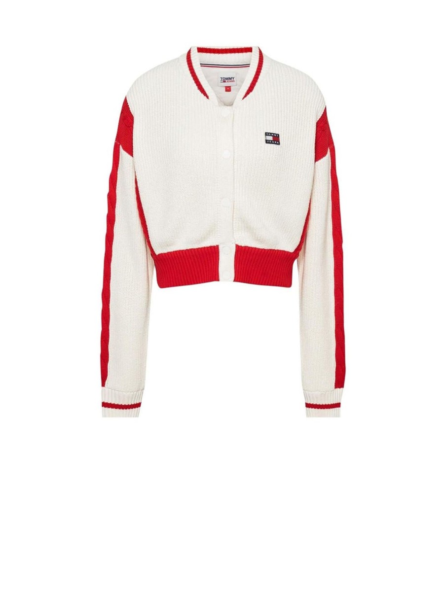 Donna tommy hilfiger Pullover | Tjw Archive 2 Bomber - Ancient White