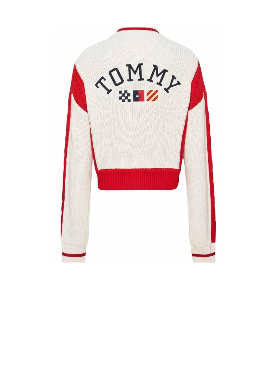 Donna tommy hilfiger Pullover | Tjw Archive 2 Bomber - Ancient White