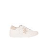 Scarpe 2Star | Sneakers Bassa In Pelle Bianca - Dettagli In Crosta Ghiaccio