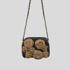 Donna mia bag Borse A Tracolla | Tracollina In Juta - Nero+Naturale