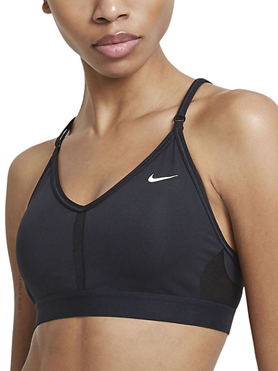 Donna nike Top | Indy Women'S Light Support - Black