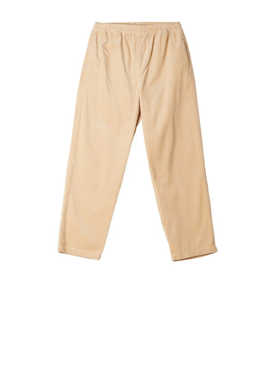 Uomo obey Pantaloni | Easy Cord Pant - Irish Cream