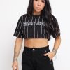 Donna tommy hilfiger Canotte | Tjw Sp Crop Printstripe Tee