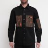 Uomo numero 00 Camicie | Camo Shirt - Black