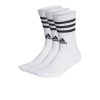 Uomo adidas Calzini | 3S C Spw Crw 3P Socks - White Black