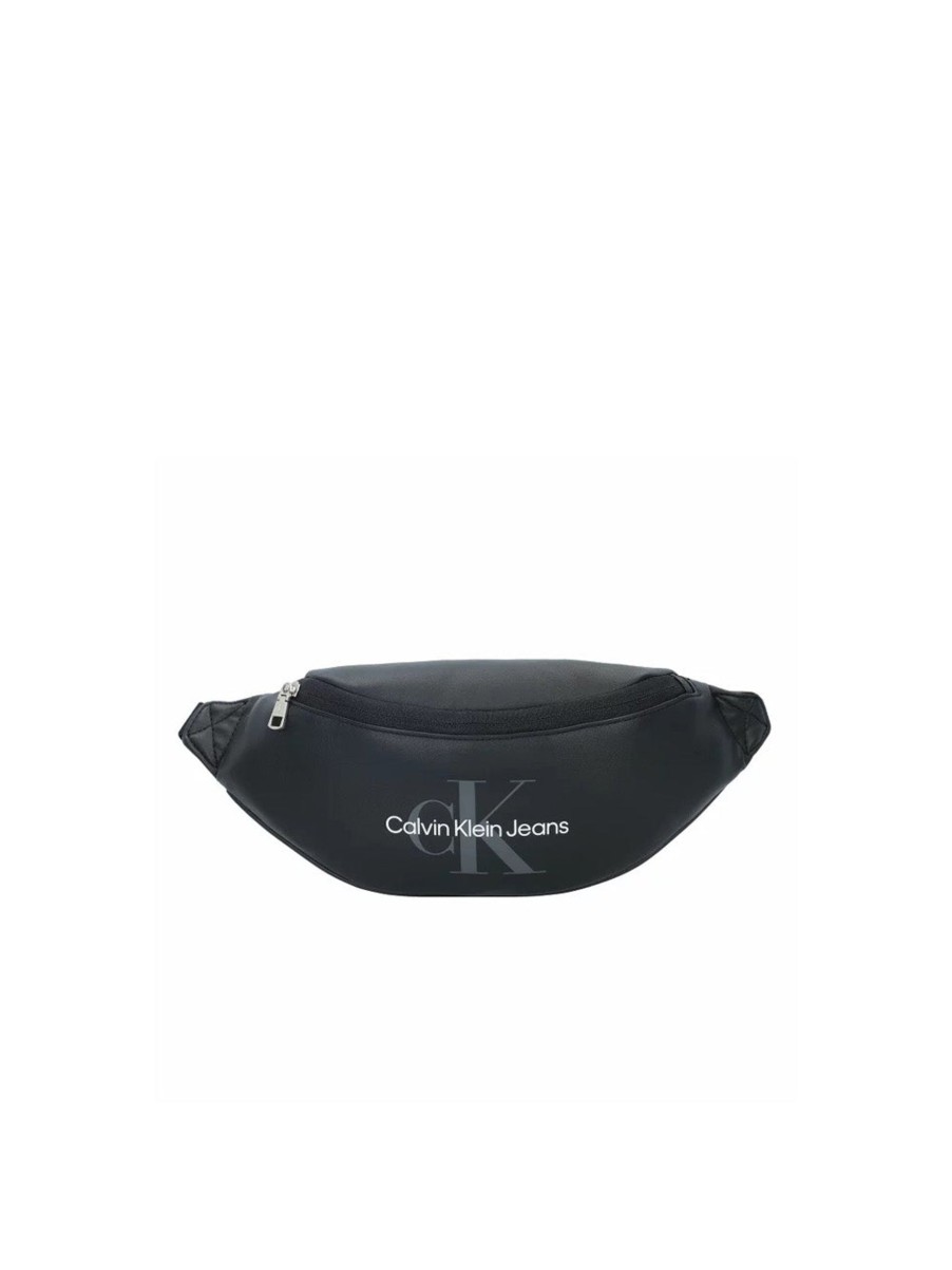 Uomo calvin klein Zaini E Marsupi | Monogram Soft Waistbag38 - Black