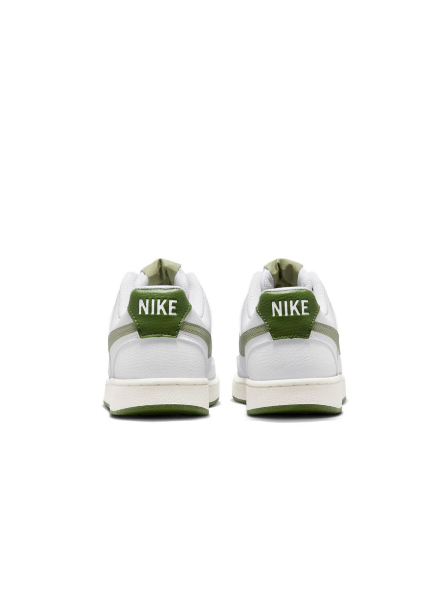 Scarpe nike | Court Vision Lo - White/Oil Green-Treeline-Sail