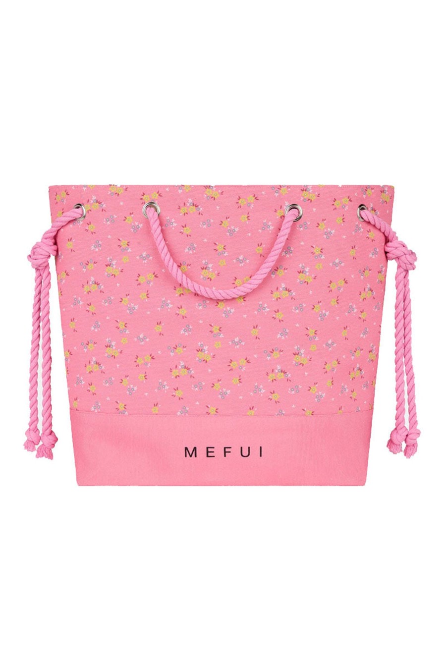 Donna me fui Borse Da Mare | Printed Handbag - Pink