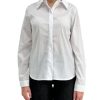 Donna kontatto Camicie | Camicia Slim Popeline - Bianco