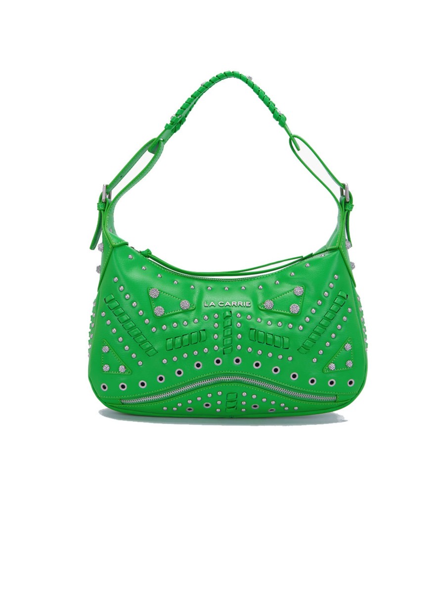 Donna la carrie bag Borse | Precious Shoulder Bag Synthetic. Tumbled - Green