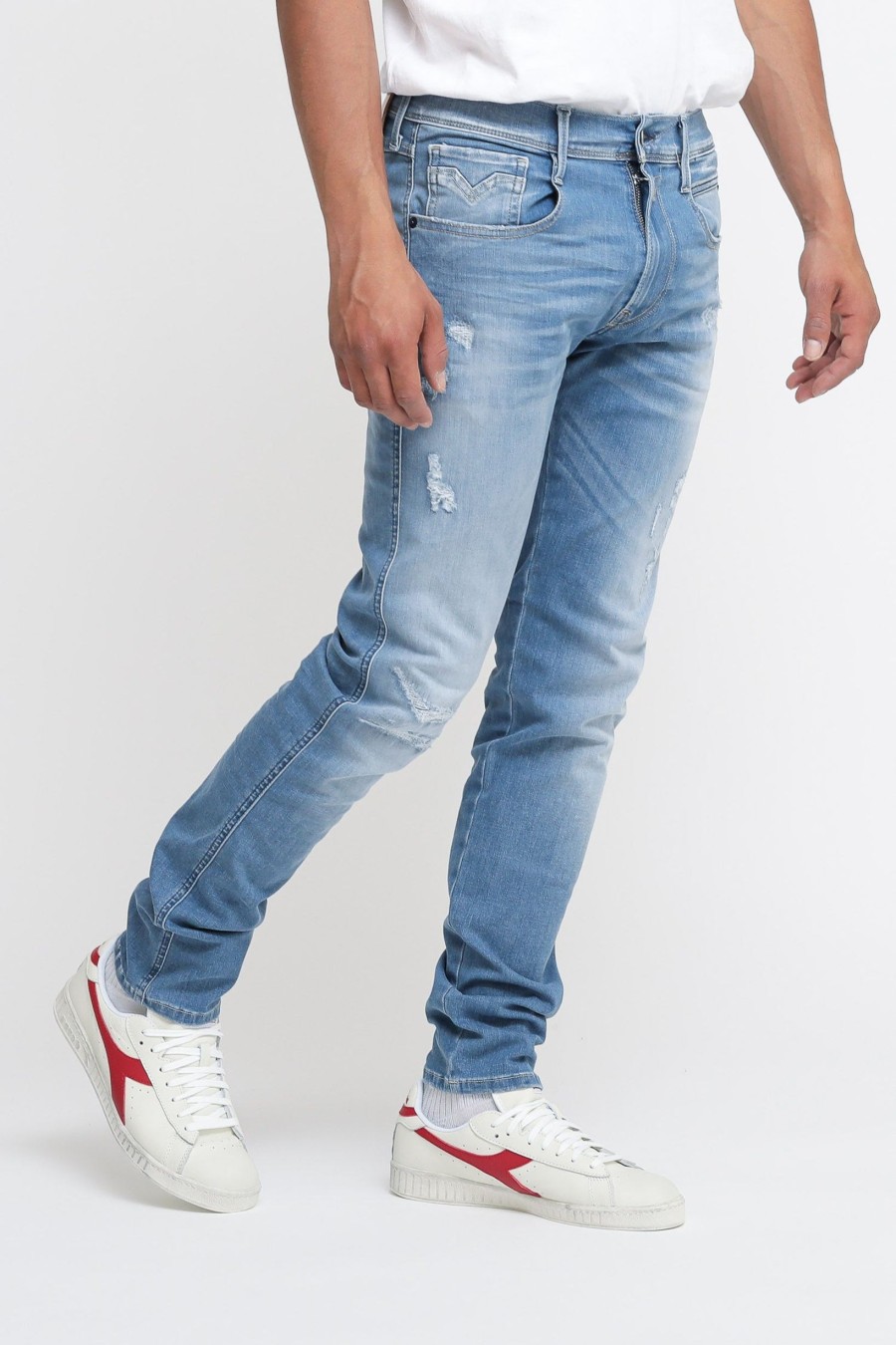 Uomo replay Pantaloni Jeans | Anbass Pantaloni - Denim