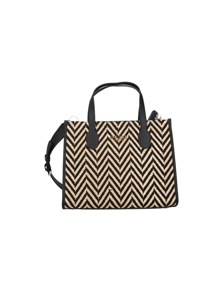 Donna guess Borse | Silvana 2 Compartment Tote - Black